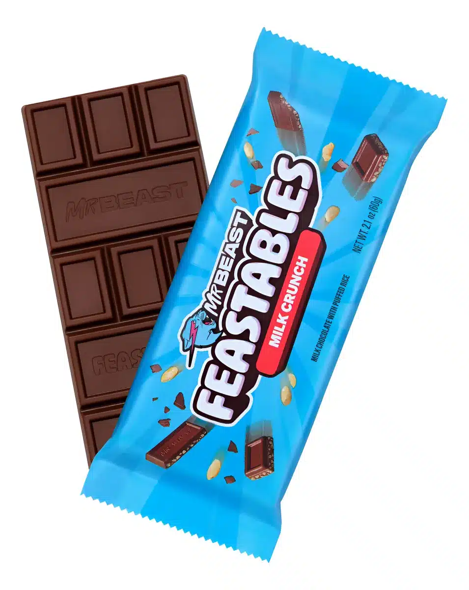 Feastables leche con chocolate